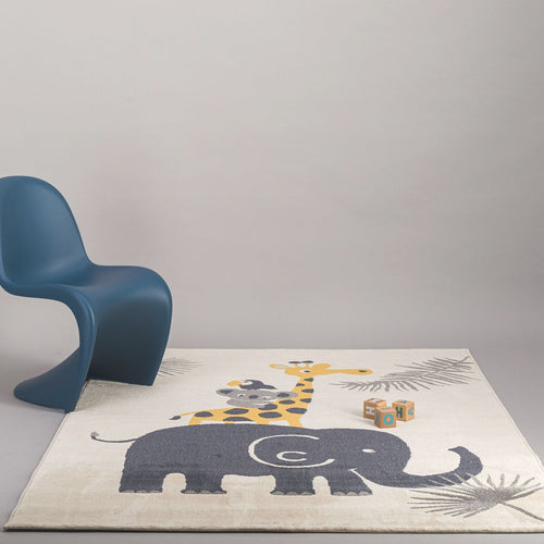 AFK Living vloerkleed Jungle - zeer zacht - veelkleurig - 160 x 230 cm