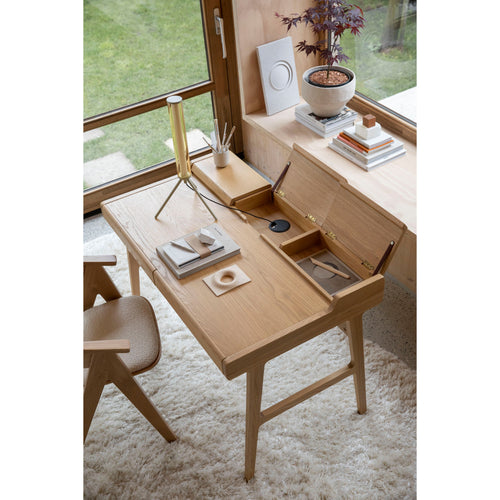 Zuiver Kaat Bureau Hout Naturel - vtwonen shop