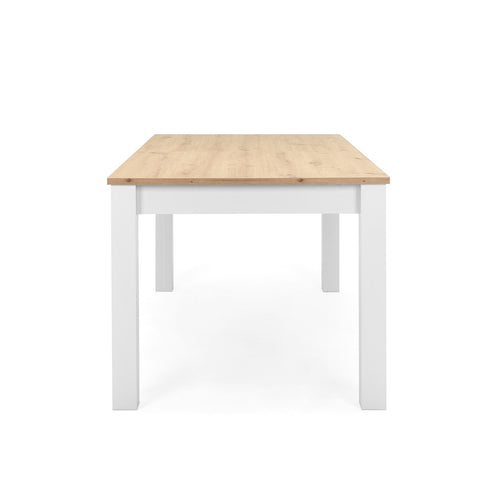 Calicosy - BERGEN Uitschuifbare eettafel - Naturel - 90x160x75 cm