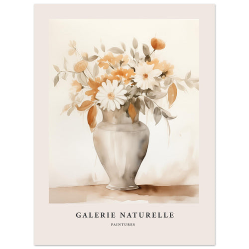 Artfulprints  Bloemen in vaas 2   poster 30x40 cm - vtwonen shop