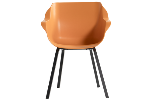Hartman Tuinstoel Sophie - Oranje Kunststof - Set Van 2 - vtwonen shop