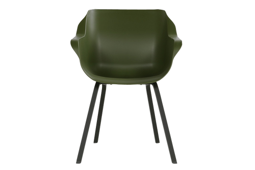 Hartman Tuinstoel Sophie - Groen Kunststof - Set Van 2 - vtwonen shop