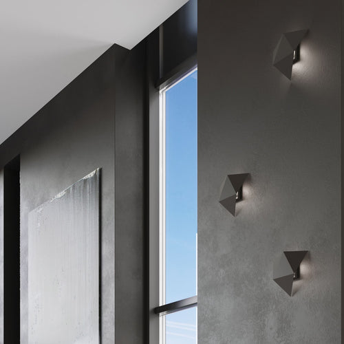 Sollux Lighting Wandlamp SOLIDO zwart - 27x8x25cm