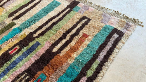 AFK Living vloerkleed Berber - handgemaakt - Wol - 300 x 400 cm