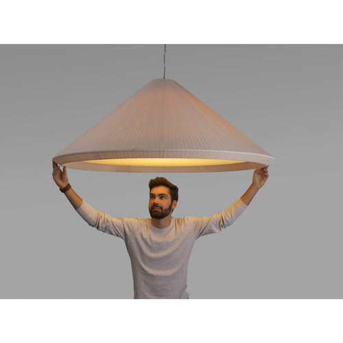 Faro Hue-In - 4-lichts grote koepelvormige plafondlamp ivoor, E27
