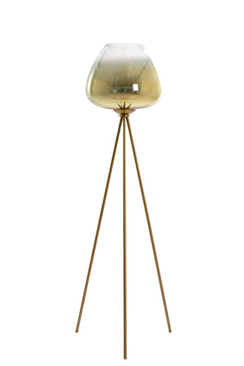 Light & Living vloerlamp MAYSON - Ø42x146cm - goud - vtwonen shop