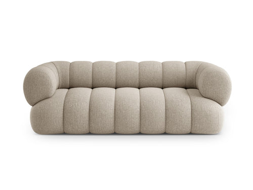 Cosmopolitan Design Bank Koge 3-zits, chenille donkerbeige - 95x210x70cm