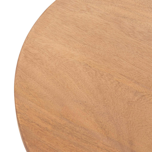 Giga Meubel Bijzettafel Salvador - Naturel Hout - 50x50x46cm - vtwonen shop