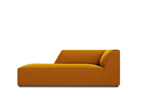 Micadoni linker meridiaan Ruby flueel, geel - 180x93x69cm
