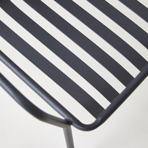 Tikamoon Zwarte metalen fauteuil - Zwart - vtwonen shop