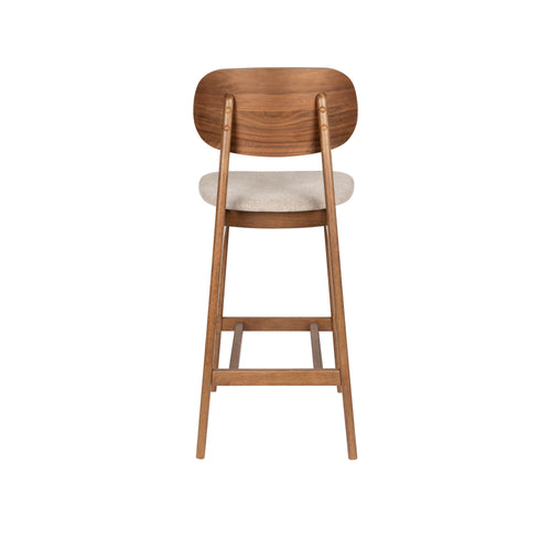 Dutchbone Marais Barkrukken 68,5 cm Walnoot kleur - Set van 2