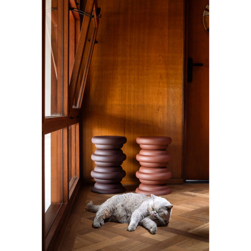 Dutchbone Artemis Kruk/ Bijzettafel Bruin - vtwonen shop