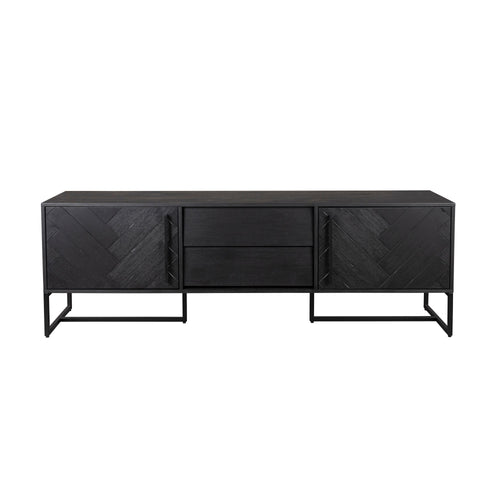 Dutchbone Class Dressoir Laag Acaciahout Zwart - vtwonen shop