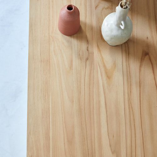 Tikamoon Tv-meubel van massief teakhout 200 cm - Naturel - vtwonen shop