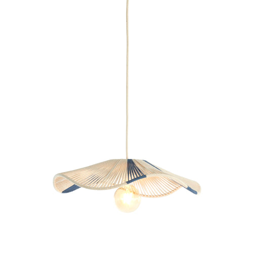 Light & Living hanglamp Rafa - blauw - Ø50cm - vtwonen shop