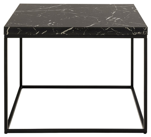 BRAM Salontafel Jolyn - 60 x 60cm - Zwart Marmer Look - vtwonen shop