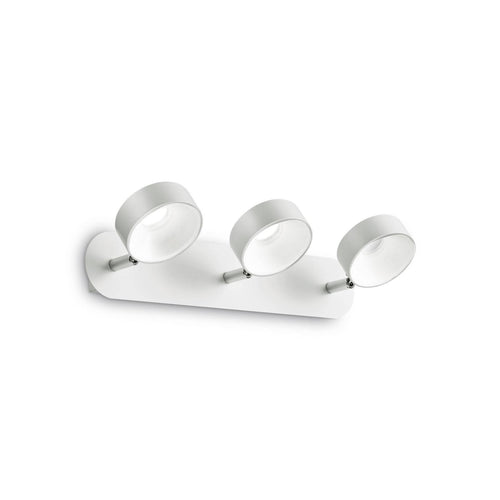 Ideal Lux Oby - LED 3 Licht Plafondlamp Wit