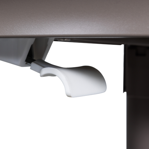 WOOOD tuin bartafel Jeppe hoogte verstelbaar - Aluminium - Bruin/Grijs - vtwonen shop