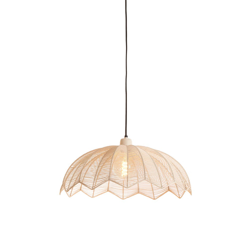 Light & Living hanglamp Espelo - wit - Ø52cm - vtwonen shop