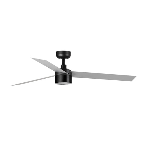 Faro Cruiser Cruiser 132cm TEK LED plafondventilator matzwart, aluminium bladen 3000K