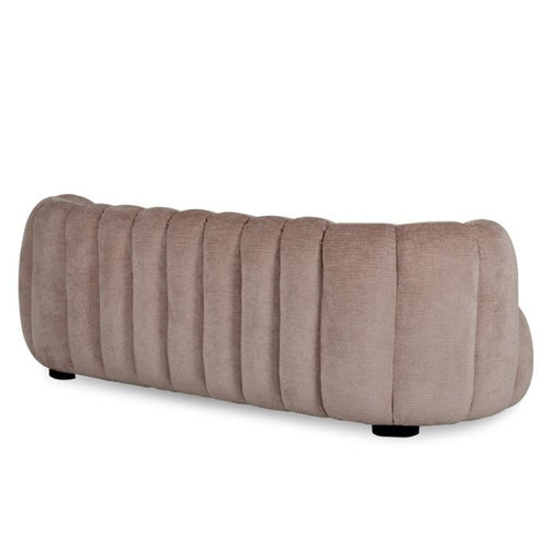 DÉJA Living 3-zits Bank Trones - Taupe Stof - 230x100x75cm - vtwonen shop