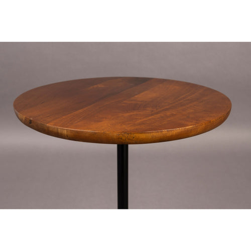 Dutchbone Hazel Bijzettafel Rond 45 cm Mangohout - Bruin - vtwonen shop