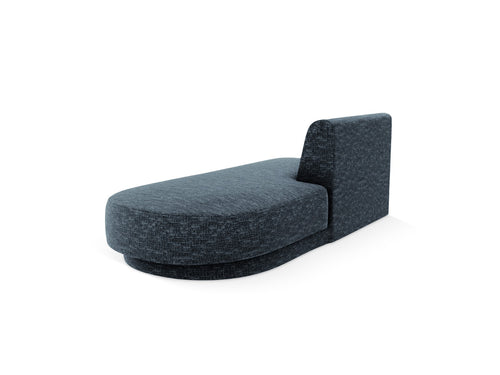 Micadoni Module Miley 2-zits, chenille koningsblauw - 90x158x70cm