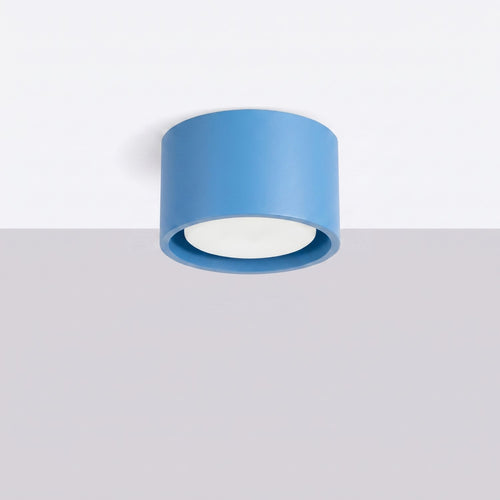 Sollux Lighting Plafondlamp MODO 1 azuur Gx53 - 10x10x6cm