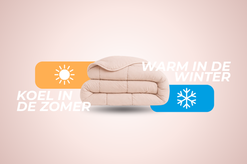 SnoozyBed - Dekbed zonder overtrek Blush