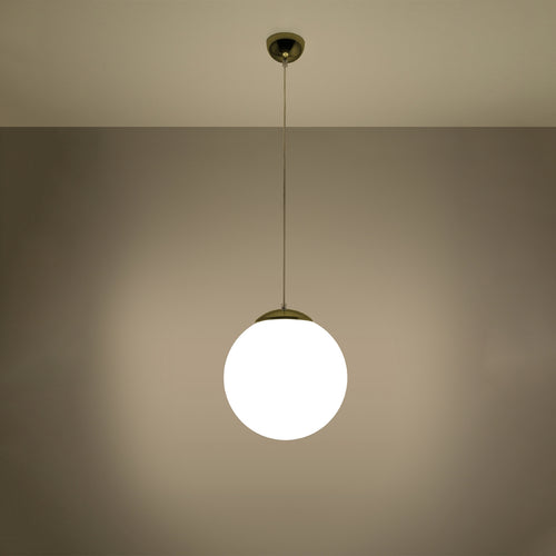 Sollux Lighting Hanglamp UGO 30 goudkleurig - 30x30x120cm