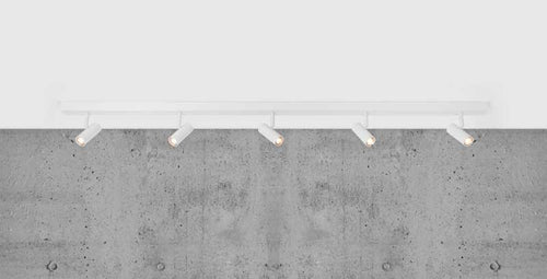 Nordlux Omari Spotlamp - 5-lichts LED Stepdim - 2700K - Wit