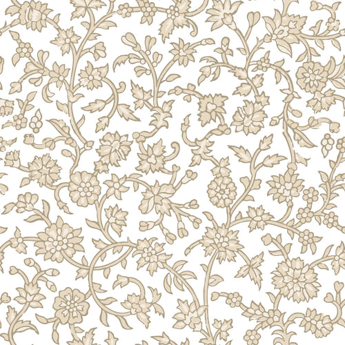 ESTAhome behang vintage bloemen beige - 50 x 900 cm - 131518