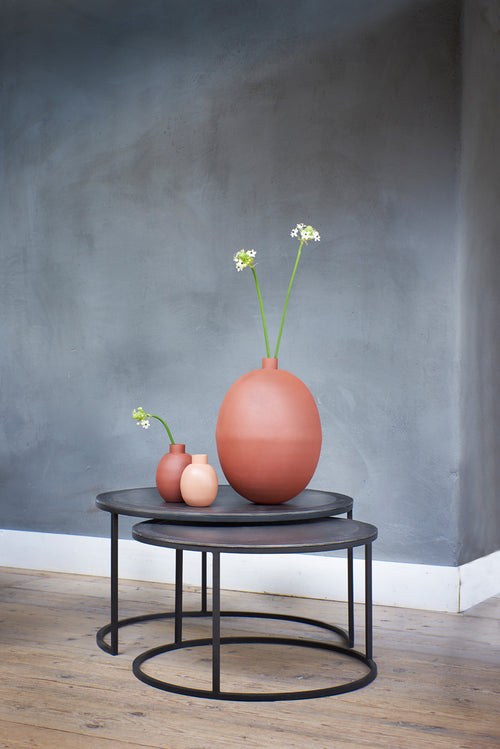 Light & Living salontafel TALCA - Ø75x45cm - brons - Set van 2 - vtwonen shop