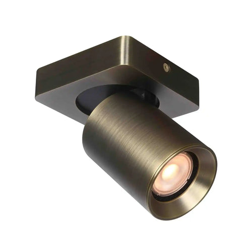 Artdelight spot Megano - 1 lichts - 10  x 11.5   cm - brons - vtwonen shop