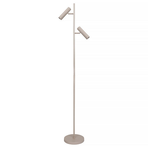 Freelight vloerlamp Undici - 2 lichts - 22  x 150   cm - beige