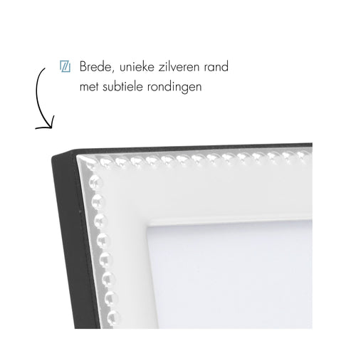 Zilverstad - Premium fotolijst Venice - 10x15 - Miro Silver - vtwonen shop