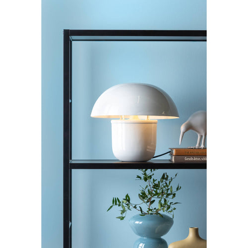 Leitmotiv tafellamp Fat Mushroom - wit - 29x29x25cm - vtwonen shop