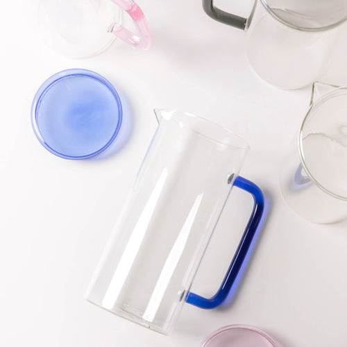 Ona - Karaf 120cl met deksel blauw Cruse - vtwonen shop