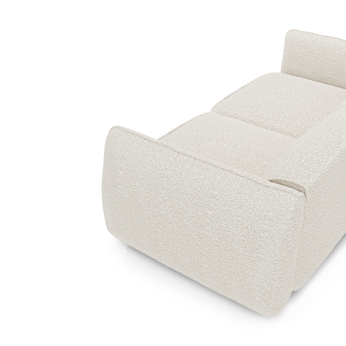 Sia Home - Bank LIVIA - bouclé-stof crème 196cm