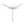 Brabantia Droogmolen Lift-O-Matic, 50 meter met metalen grondanker, doorsnede 45 mm en beschermhoes - Metallic Grey