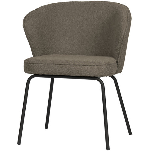 BePureHome eetkamerstoelen Admit - Polyester - Nougat - Set van 2 - vtwonen shop