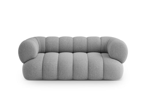 Cosmopolitan Design Bank Koge 2-zits, chenille lichtgrijs - 95x180x70cm