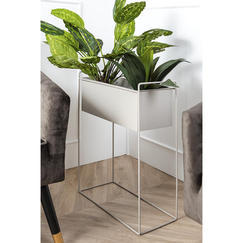 Present Time bloempot Essence - grijs - 51x24x65cm - vtwonen shop