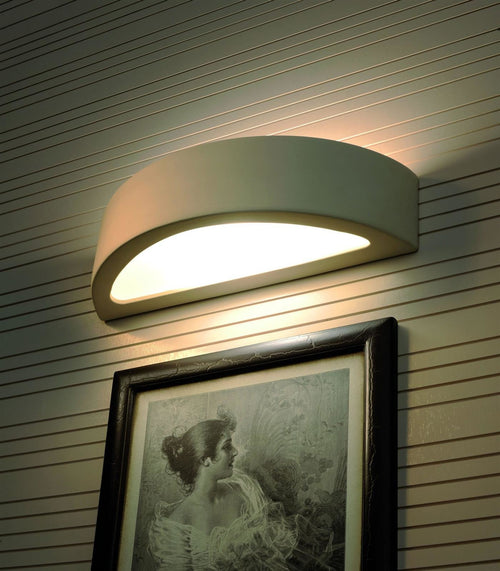 Sollux wandlamp Atena - 1 lichts - 9.5  x 9.5   cm - wit - vtwonen shop