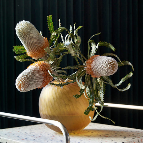 Hübsch vazen Molecule - glas - ø20xh19, ø15xh30cm - vtwonen shop