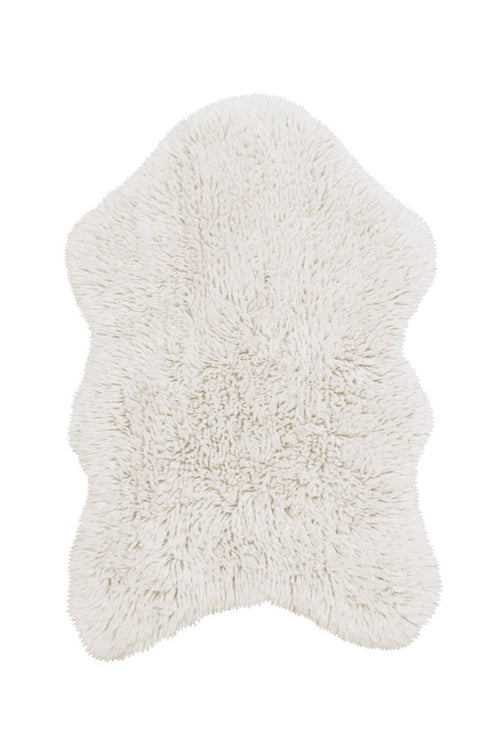 Lorena Canals wasbaar vloerkleed Woolly - Sheep Wit