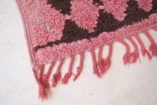 AFK Living vloerkleed Berber - handgemaakt - Wol - 87 x 193 cm - vtwonen shop