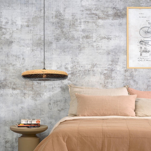 GOOD&MOJO hanglamp Palawan - bruin - Ø60cm - vtwonen shop