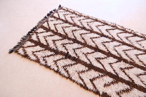 AFK Living vloerkleed Berber - handgemaakt - Wol - 111 x 269 cm - vtwonen shop