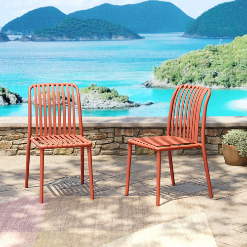 Kare Design Tuinstoel Porto Santo terracotta - vtwonen shop